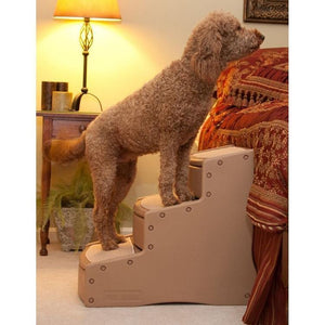 Pet Gear Easy Step Iii Extra Wide Pet Stairs - Tan