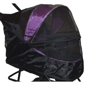 Pet Gear Weather Cover For Special Edition No-zip Pet Stroller - Black
