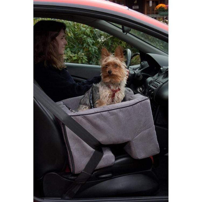 Large Dog Booster Car Seat - Charcoal