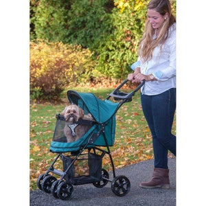 Pet Gear Happy Trails Lite No-zip Pet Stroller - Pine Green