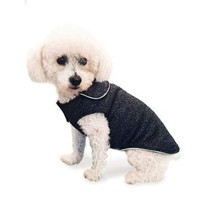 Pet Stop Store 06 dark grey Dark & Light Dog Sweater Coat All Sizes