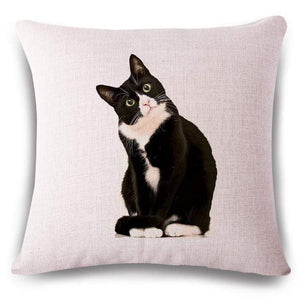 Pet Stop Store 16 / 45x45cm Fun & Playful Decorative Cat Lovers Pillow Covers