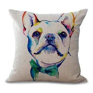 Pet Stop Store 2 / 44x44cm No Filling Fun & Playful Dog Printed Pillow Covers for Home or Office