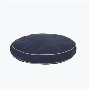 Pet Stop Store 27" Blue Bed Classic Canvas Round-A-Bout Dog Bed