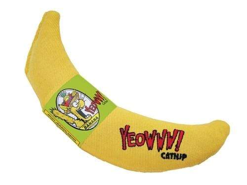 7inch Duuckyworld Yeoww Banana  Catnip Toy for Cats