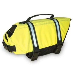 Pet Stop Store All Paws Aboard Yellow Dog Life Jacket All Sizes