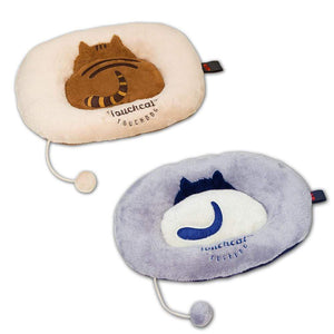 Pet Stop Store Beige Brown Kitty-Tails' Designer Pet Bed