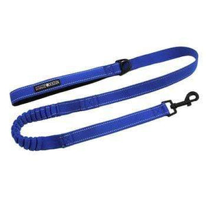 Pet Stop Store blue Soft Pull Expandable Traffic Dog Leash in All Colors