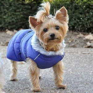 Pet Stop Store Blue Alpine Extreme Cold Puffer Dog Coat