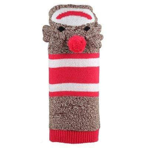 Pet Stop Store Brown, Red & White Animal Face Monkey Hoodie for Dogs