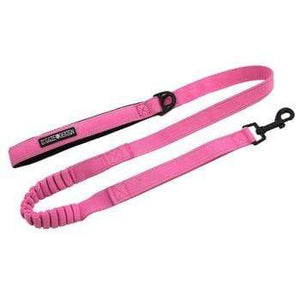 Pet Stop Store candy pink Soft Pull Expandable Traffic Dog Leash in All Colors