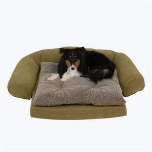Pet Stop Store Caramel Bed Ortho Sleeper Comfort Dog Couch w/ Removable Cushion
