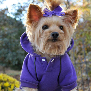 Pet Stop Store Cute Sporty Ultra Violet Dog Hoodie