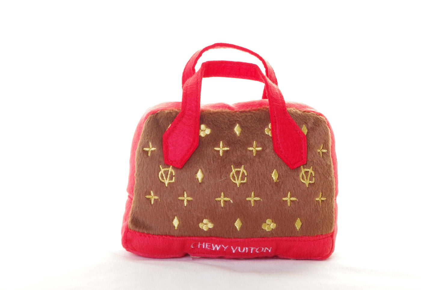 Poochy Vuiton Plush Handbag