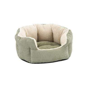 Pet Stop Store Ethical Pet Reversible Cushion Cuddler 18" Sage Dog Bed