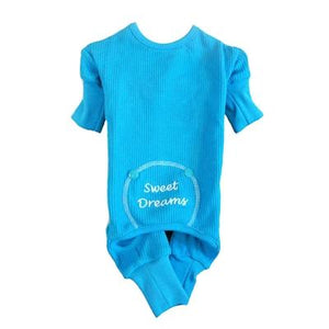 Pet Stop Store Fun & Cute Sweet Dreams Embroidered Dog Pajamas All Sizes