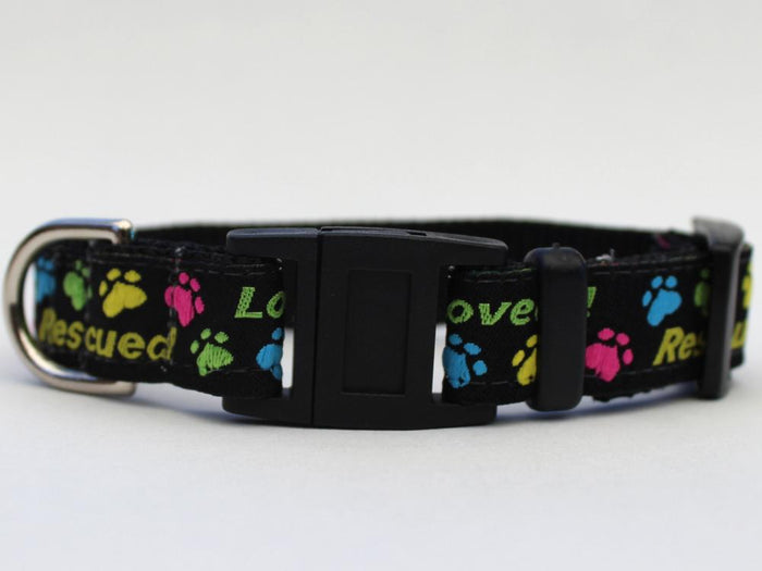Rescue Me Cat Collar with Charm