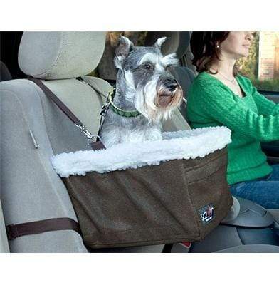 Large Oxford Car Booster Seat for Pets up to 18lbs
