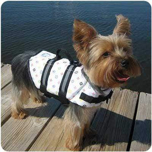 Pet Stop Store Large "The Louie" Designer Inspired Dog Life Jacket LARGE SIZE ONLY