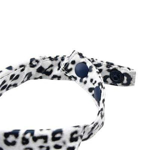 Pet Stop Store Leone Leopard Print Cat Neck Accessory w/Bow Tie & Bell