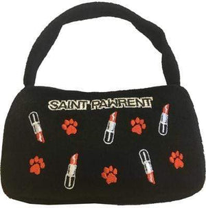 Pet Stop Store Medium Saint Pawrent Lipstick Toy Handbag for Dogs