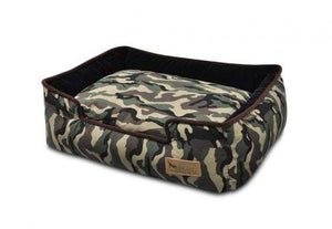 Pet Stop Store Modern Camouflage Large Lounge Dog Bed