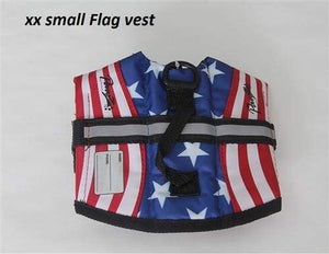 Pet Stop Store Patriotic American Flag Pet Life Jacket Vest for Dogs All Sizes