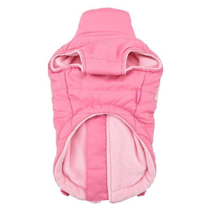 Pet Stop Store Pink & Blue Tintin  Puffer Dog Vest Harness