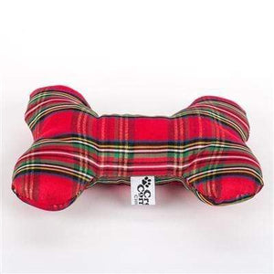 Pet Stop Store Red & Green Plaid Dog & Cat Toy at Pet Stop Store