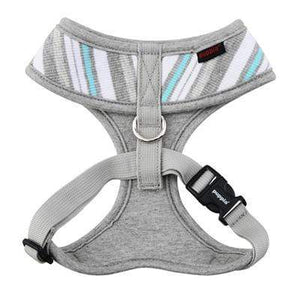 Pet Stop Store Red & Gray Striped Oceane Dog Harnesses All Sizes at Pet Stop Store