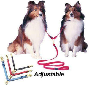 Pet Stop Store s black Adjustable Swivel Double Dog Coupler
