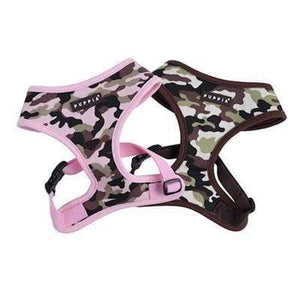 Pet Stop Store s brown Cute Legend Brown & Pink Camouflage Dog Harness
