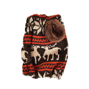 Pet Stop Store s brown Prancer Reindeer Dog Hood Colors Brown & Black
