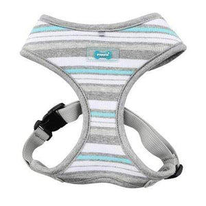 Pet Stop Store s gray Red & Gray Striped Oceane Dog Harnesses All Sizes at Pet Stop Store