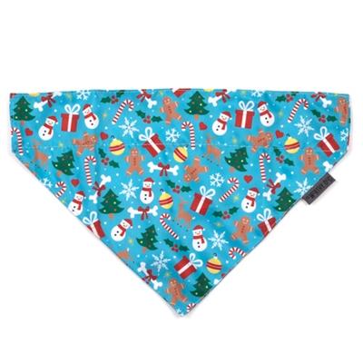 Winter Wonderland Christmas Holiday Dog Bandana Tie Accessory