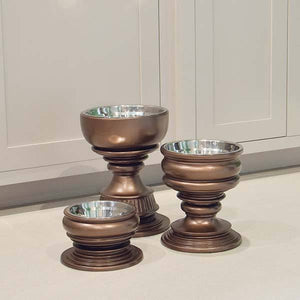 Pet Stop Store Siam Collection Elevated Raised Dog Bowls