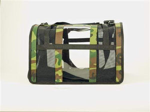 Pet Stop Store Stylish TSA Compliant Woodland Camouflage Dog Carrier Tote