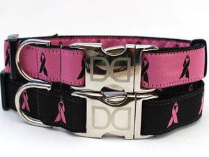 Pet Stop Store Teacup Collar / Pink Breast Cancer Awareness Dog Collars Collection