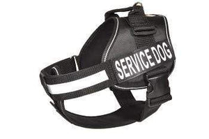 Pet Stop Store XS 15"-19" black Nylon Multi Purpose Service Dog Harness Vests all Colors