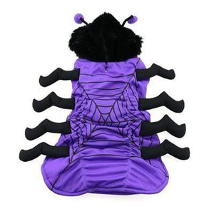 Pet Stop Store xs COMPLETELY SOLD OUT -  Fun & Cute Purple & Black Spider Dog Costume All Sizes