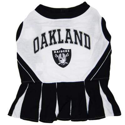 Fun & Playful NFL Oakland Raiders Cheerleader Dog Dress