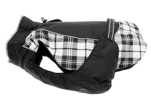 Pet Stop Store xs Black & White Plaid Alpine All Weather Dog Coat at Pet Stop Store