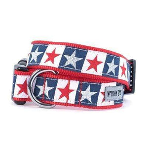 Pet Stop Store xs Patriotic Stars and Stripes Collar & Leash