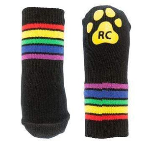 Pet Stop Store xx-small Cute & Fun Rainbow Pride Striped Dog Socks