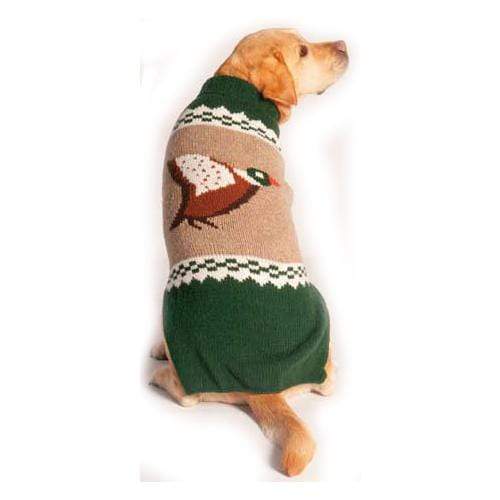 Handmade Mallard Dog Sweater