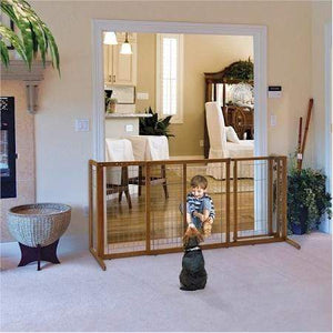 Richell Large Deluxe Freestanding Pet Gate