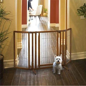 Richell Premium Plus Freestanding Pet Gate With Door